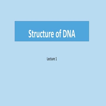 Structure of DNA | PPT
