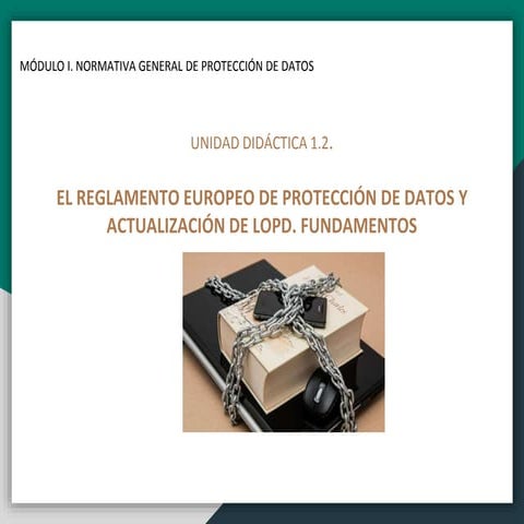 Curso del Reglamento General de Protección de Datos | PDF