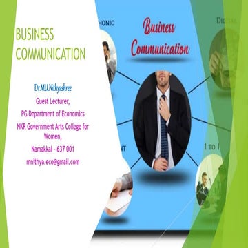 Meaning and Objectives of Business Communication