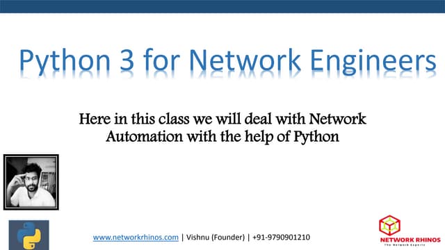 1. basics of python | PPT