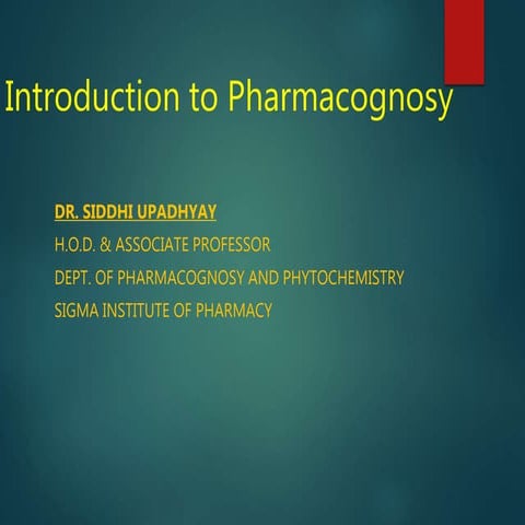Introduction_to_Pharmacognosy