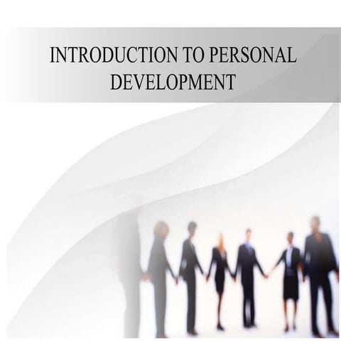 1. introduction to personal development
