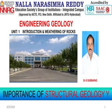 1.4 importance of structural geology  
