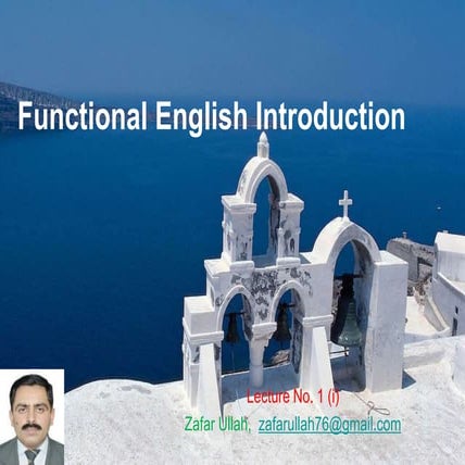1. Functional English Introduction