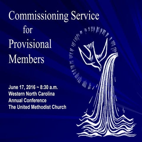 Friday Commissioning Service | PPTX
