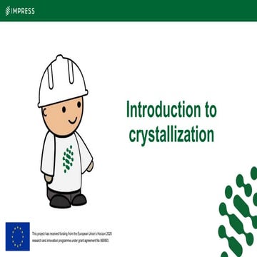 Introduction to crystallization