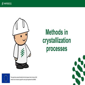 Methods for crystallization