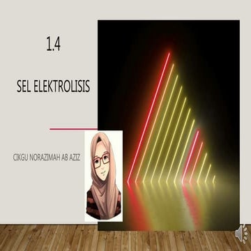 1.4 Sel Elektrolisis 