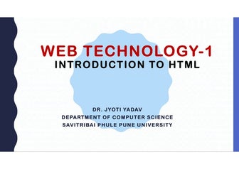 1. web technology basics