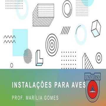 Instalações para aves