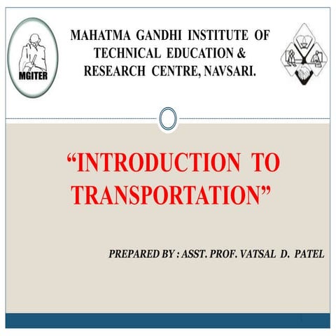 1. INTRODUCTION (TRE) 3150611 GTU