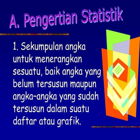 Pengantar Statistik