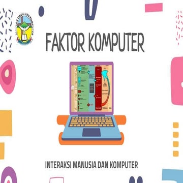 Faktor Komputer dalam IMK