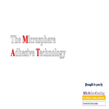 1.27. the microsphere adhesive technology