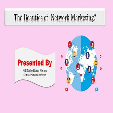 The Beauties of Network Marketing
