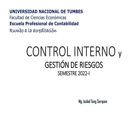 Control Interno - Marco Integrado .- Coso 2013 resumen-ejecutivo | PDF