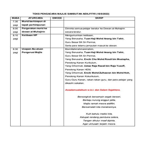 1. Skrip Emcee Majlis Sambutan Aidilfitri.docx
