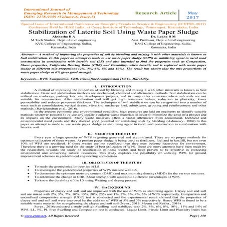 1. 1 Stabilization of Laterite Soil Using Waste Paper Sludge.pdf