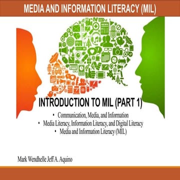 1.MIL 1. Introduction to MIL (Part 1)-Communication, Media, Information, Tech...