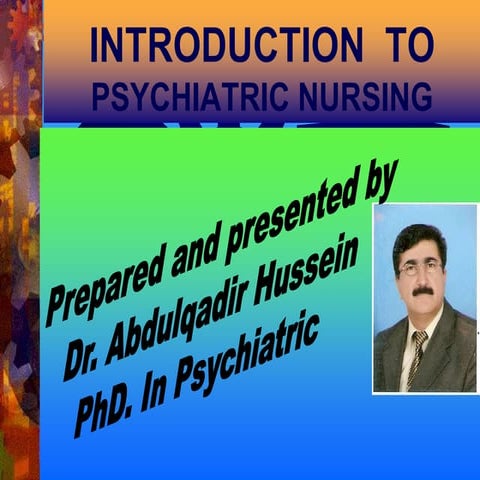 Introduction to Psychiatric
