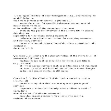 1. Ecological models of case management (e.g., socioecological mod.docx