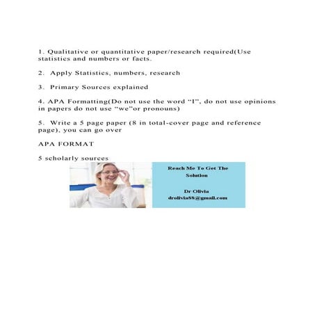 1. Qualitative or quantitative paperresearch required(Use stati.docx