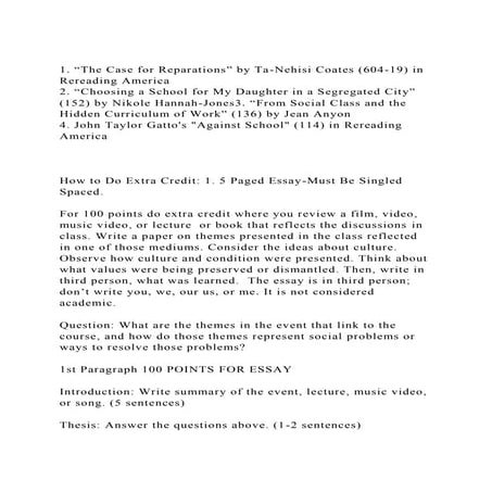 1. The Case for Reparations” by Ta-Nehisi Coates (604-19) in Rere.docx