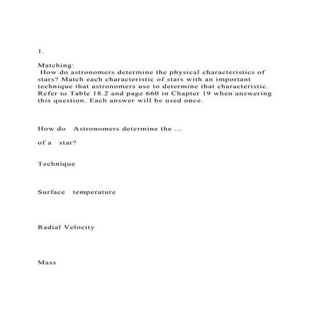 1.Matching How do astronomers determine the physical char.docx