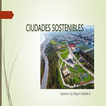 1 Ciudades Sostenibles Pdf Pptx