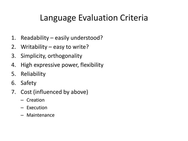 1.2 Evaluation of PLs.ppt