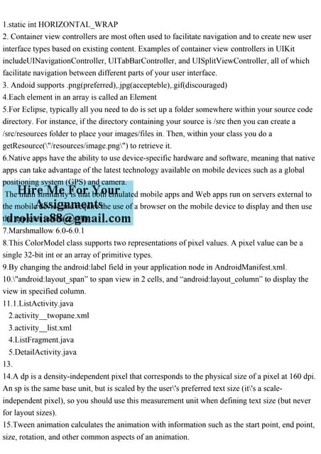 1.static int HORIZONTAL_WRAP2. Container view controllers are most.pdf