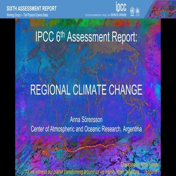 Regional Climate Change | PPTX