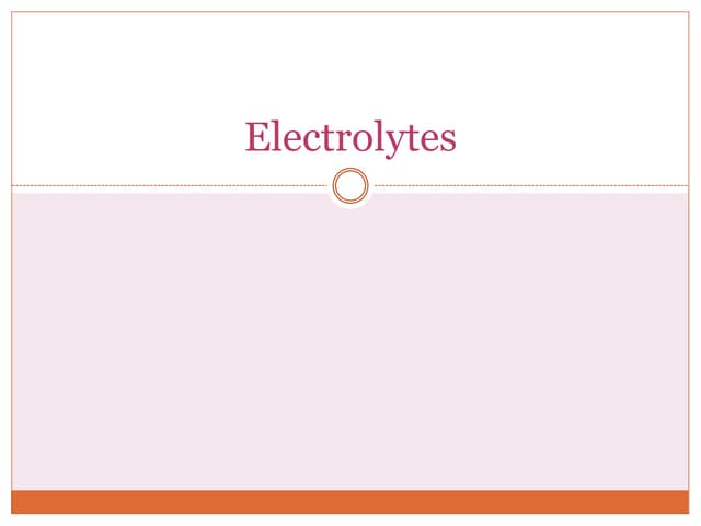 Electrolytes 101 Understanding The Case Of Ch4 - yehxhy5