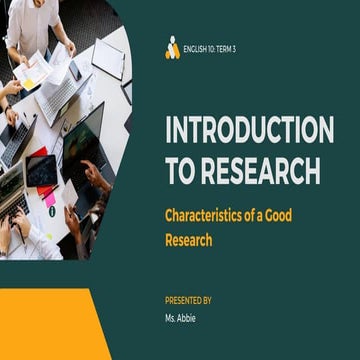 Introduction to Research | PPT