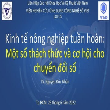 1.TS Nguyễn Đức Nhân - Kinh tế nông nghiệp tuần hoàn.pptx