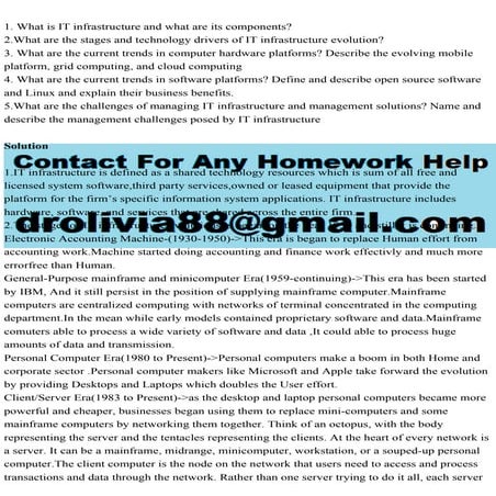 1. What is IT infrastructure and what are its components2.What ar.pdf