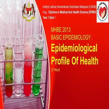 Epidemiology profile of health.pdf