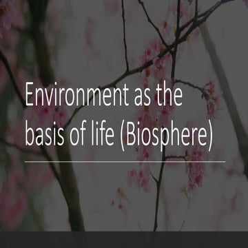 1. Environment as the Basis of Life..pptx
