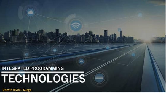 INTEGRATIVE PROGRAMMING ch1.pptx | Operating Systems | Computer ...