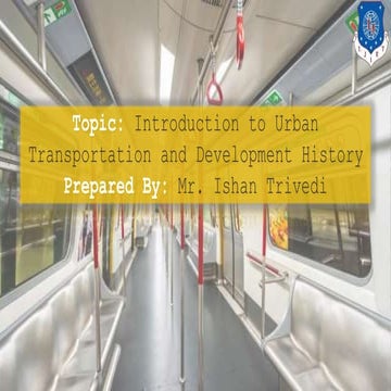 1. Introduction to Urban Transport and Development History.pptx