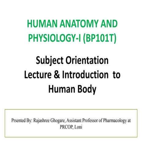 1. subject orientation HAP I.pptx