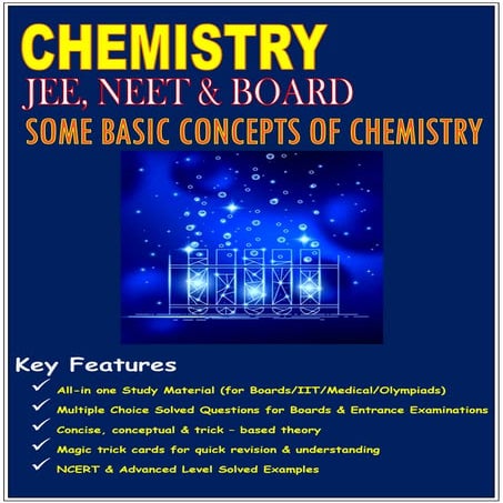 some basic concepts of chemistry class 11 study material pdf download | PDF