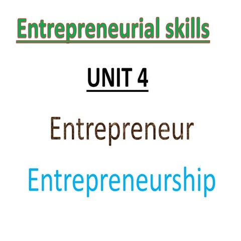 Entrepreneurship Skill, Class X, CBSE 402