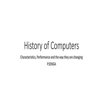 1.History of Computers. computer generationpptx