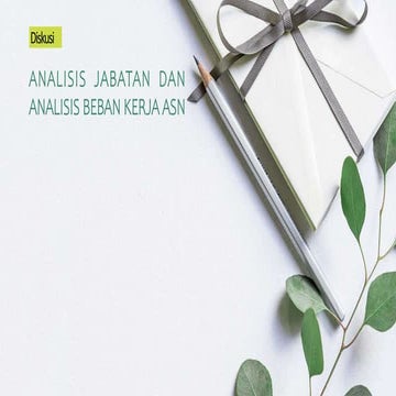 BIMTEK ANALISIS JABATAN DAN ANALISIS BEBAN KERJA (ABK) ASN