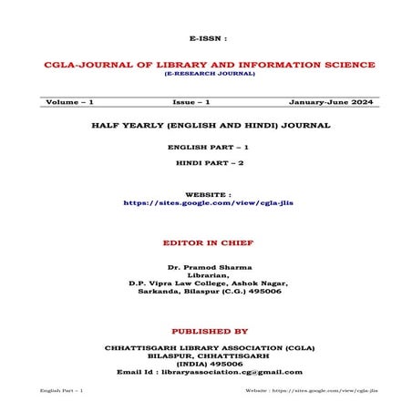THE BASIC LAYOUT OF LIBRARY AUTOMATION - DR. AVINASH SINGH THAKUR