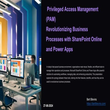 Revolutionizing Business Processes with SharePoint Online and Power Apps