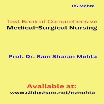 Text book of comprehensive Medical Surgical Nursing