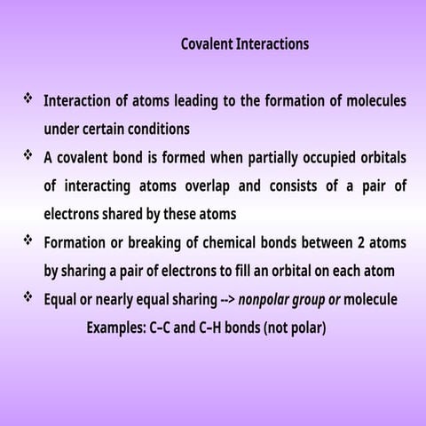 1. Non covalent interactions in living world.ppt