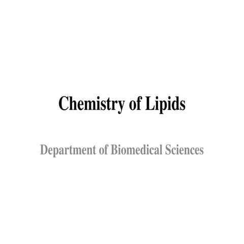 Introduction to lipidsIntroduction to lipidsIntroduction to lipidsIntroductio...